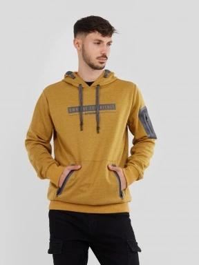 Fundango Force Tech Pullover for men in brown 1