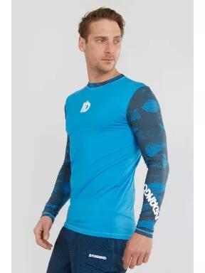 Fundango Manado Long Rashguard for men in blue 1