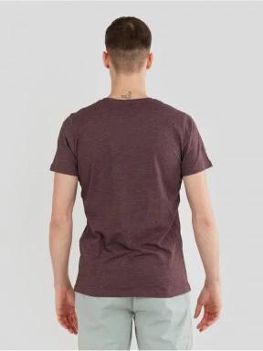Fundango Jaggy Structured T-Shirt for men in red 3