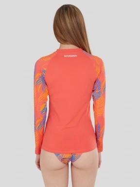 Fundango Joyce Long Sleeve Rashguard for women in pink 3