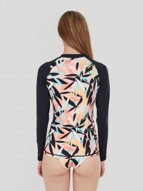 Fundango Joyce Long Sleeve Rashguard for women in black 3