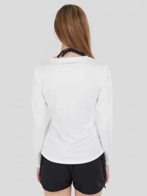 Fundango Loren Rashguard for women in white 3