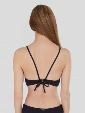 Fundango Hogg High Neck Top for women in black 3