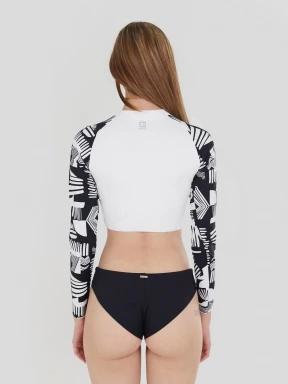 Fundango Amelia Surf Top for women in black 3