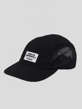 Fundango Nassela 5 Panel Cap in black 1