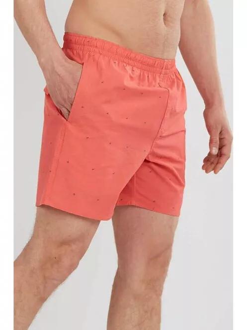 Fundango Bono Print Boardshort for men in pink 2