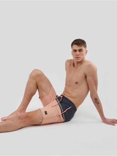 Fundango Morris Boardshort for men in pink 5