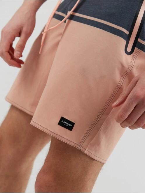 Fundango Morris Boardshort for men in pink 6
