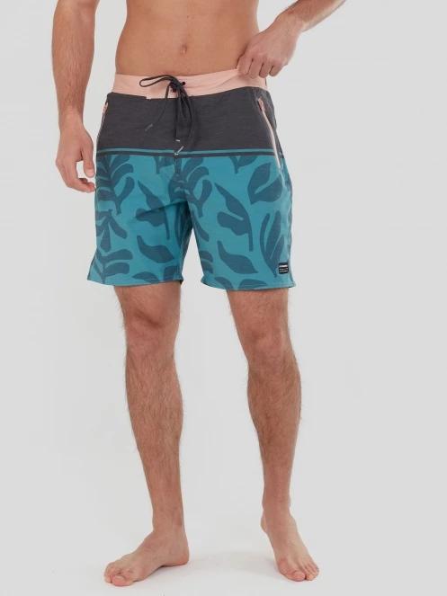 Fundango Morris Boardshorts for men in green 5