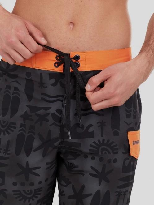 Fundango Salimu Boardshorts for men in black 5