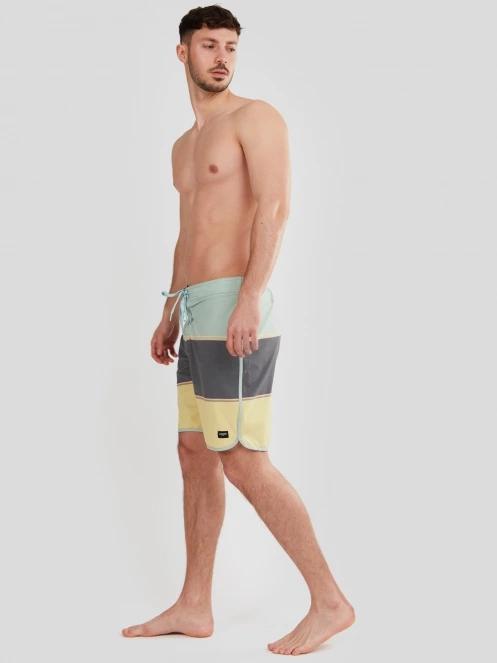 Fundango Neal Boardshort for men in yellow 4