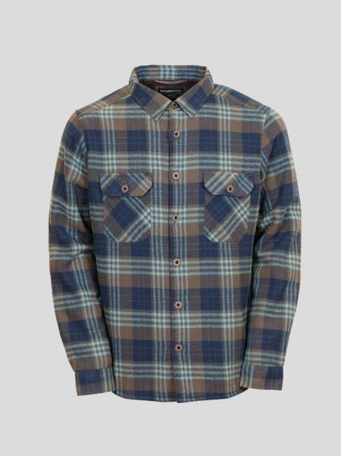 Fundango Roddy Lined Shirt for men in blue 9
