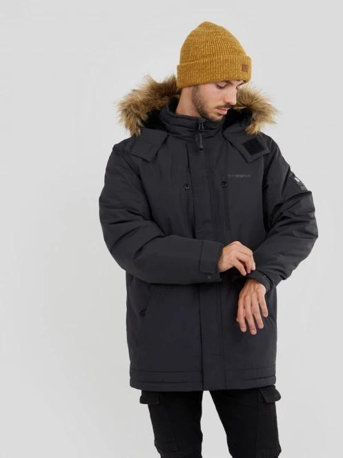 Fundango Spirit Parka Jacket for men in black 5