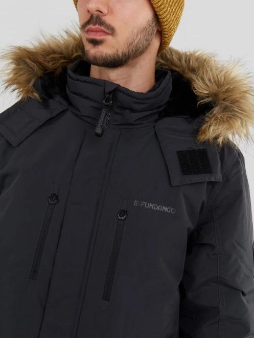 Fundango Spirit Parka Jacket for men in black 6