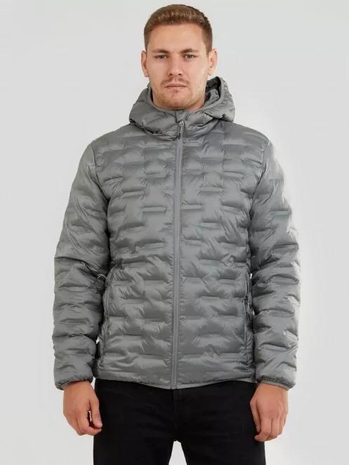 Fundango Smoke Hooded Jacket for men in grey 2