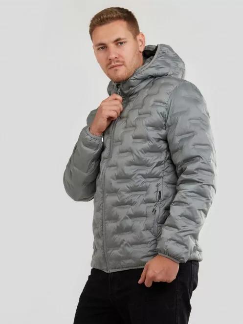 Fundango Smoke Hooded Jacket for men in grey 4