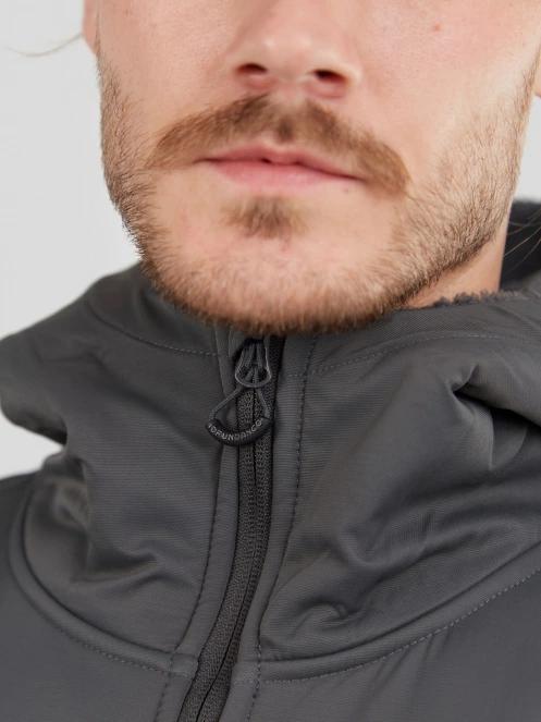 Fundango Ashford Insulated Fleece Jacket for men in grey 8
