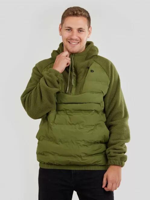Fundango Mongrel Hybrid Jacket for men in oliv 2