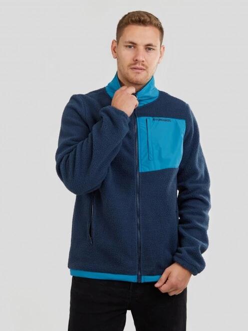 Fundango Haven Hybrid Jacket for men in blue 2