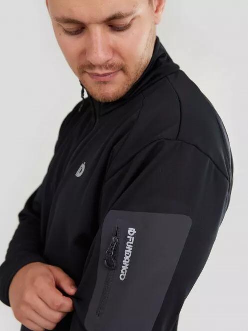 Fundango Rauris Midlayer M for men in black 4