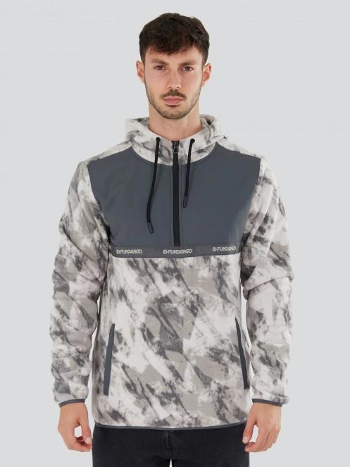 Fundango Exodus Hybrid Jacket for men in grey 5
