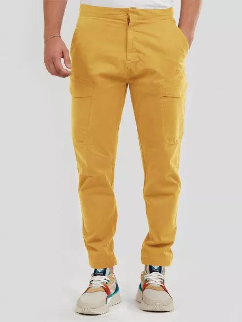 Fundango Arbor Cargo Pants for men in yellow 2