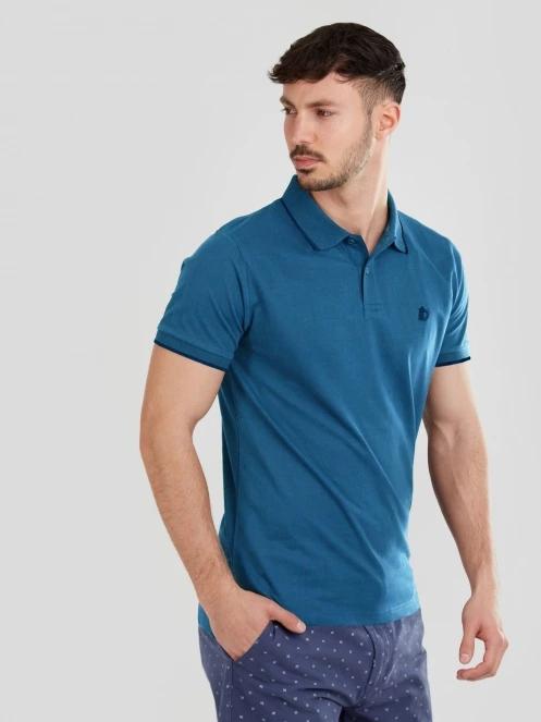 Fundango Incognito Mono Poloshirt for men in blue 5