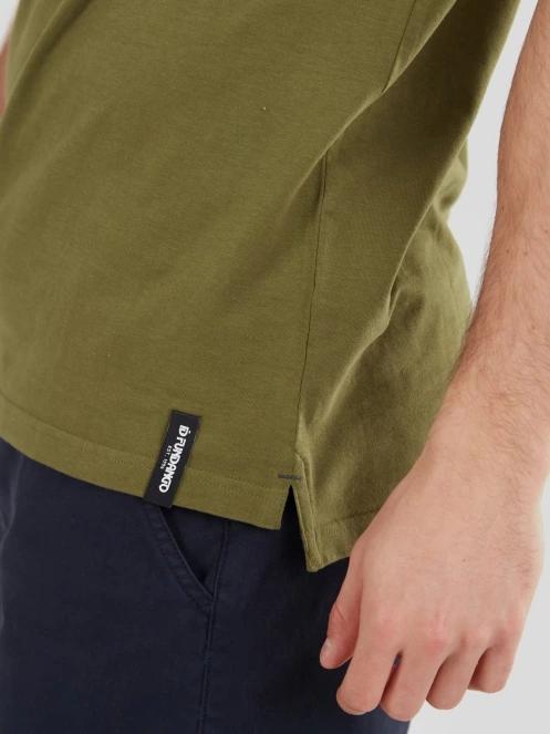 Fundango Incognito Mono Poloshirt for men in oliv 6