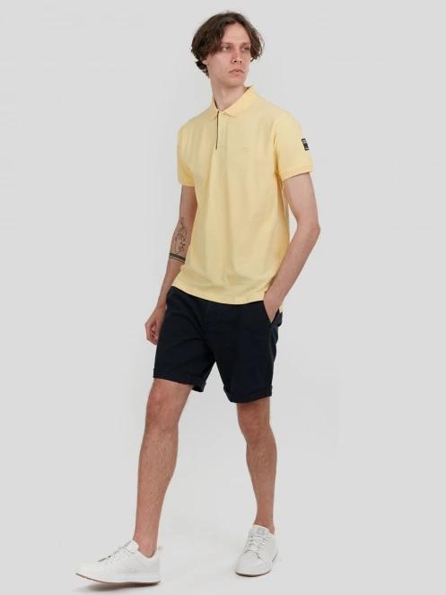 Fundango Insignia Poloshirt for men in yellow 4