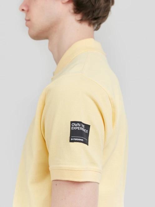Fundango Insignia Poloshirt for men in yellow 6