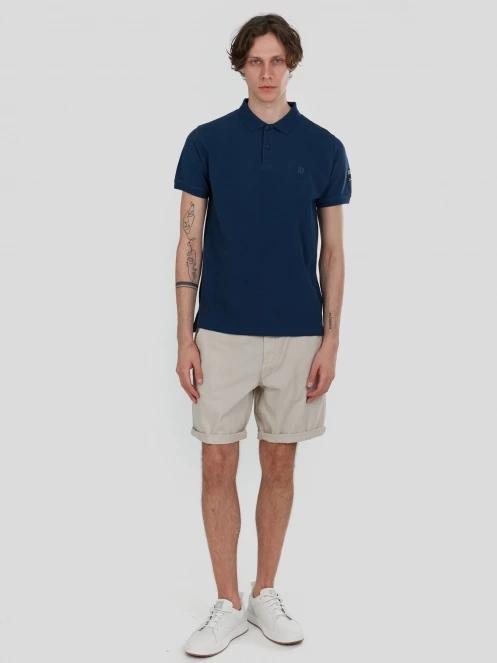 Fundango Insignia Poloshirt for men in dark blue 4
