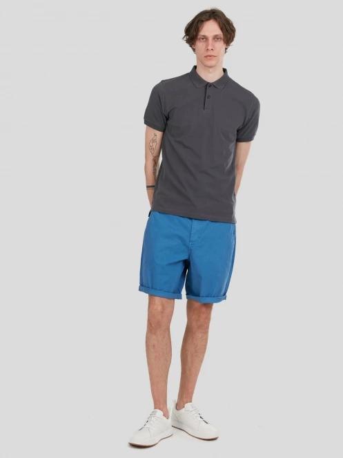 Fundango Insignia Poloshirt for men in grey 4