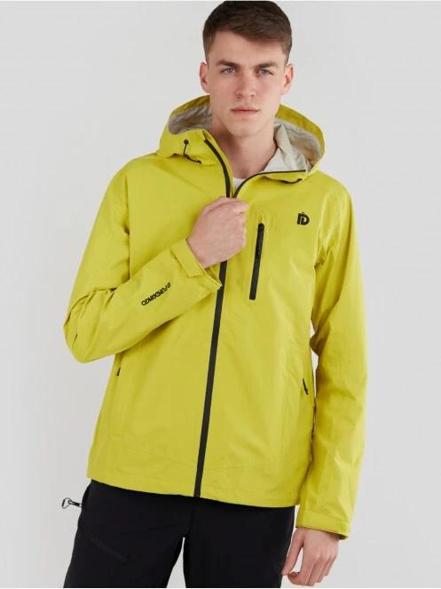 Fundango Piorini Waterproof jacket for men in yellow 4