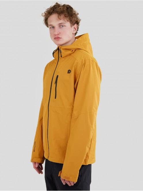 Fundango Piorini Waterproof jacket for men in yellow 2