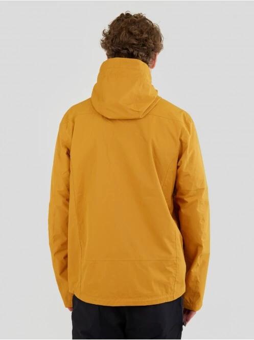 Fundango Piorini Waterproof jacket for men in yellow 3