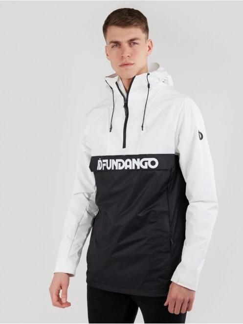 Fundango Salmo Logo Anorak for men in white 2