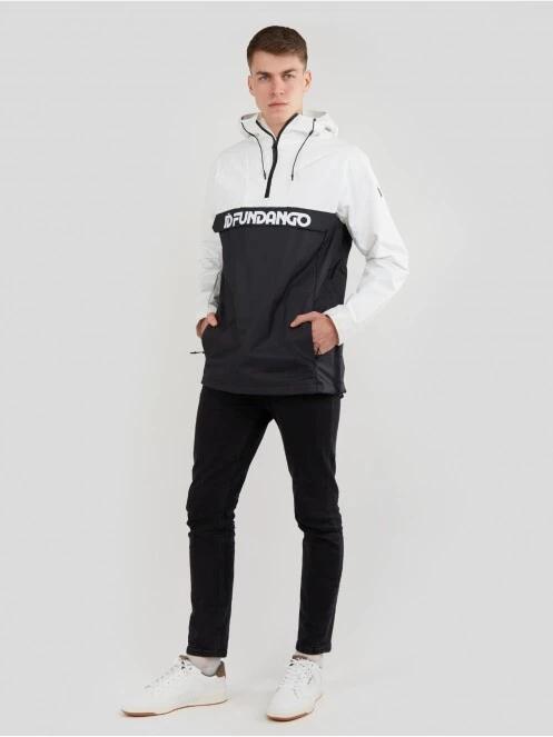 Fundango Salmo Logo Anorak for men in white 4