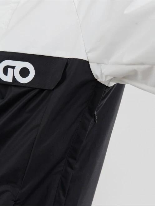 Fundango Salmo Logo Anorak for men in white 6