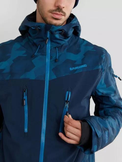 Fundango Privet Jacket for men in dark blue 6