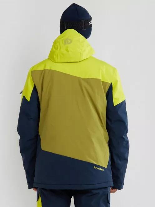 Fundango Privet Jacket for men in yellow 3