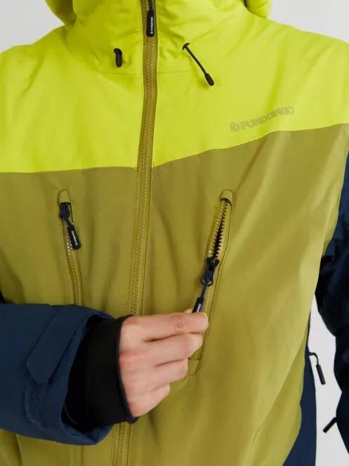 Fundango Privet Jacket for men in yellow 5