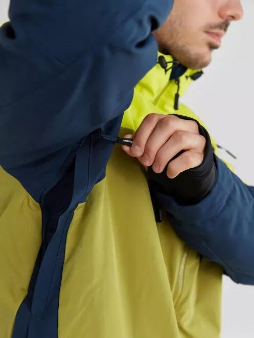 Fundango Privet Jacket for men in yellow 6