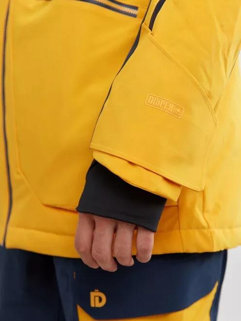 Fundango Decatur Jacket for men in yellow 6