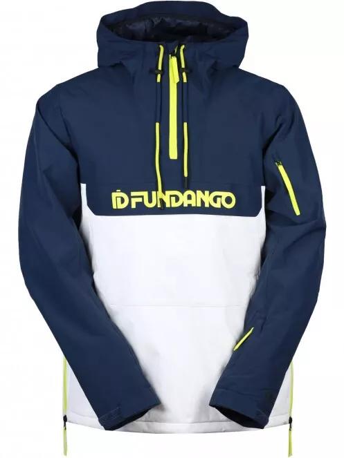Fundango Burnaby Logo Anorak for men in white 7
