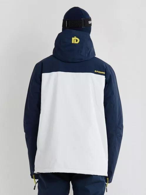 Fundango Burnaby Logo Anorak for men in white 3