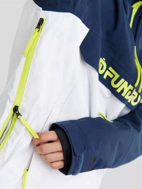 Fundango Burnaby Logo Anorak for men in white 6