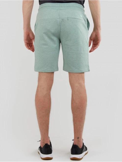 Fundango Delon Sweatshort for men in green 3