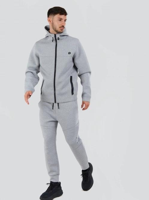 Fundango Hamal Tech Hoodie for men in grey 4
