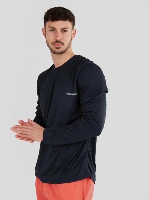 Fundango Maurice Long Rashguard for men in dark blue 2