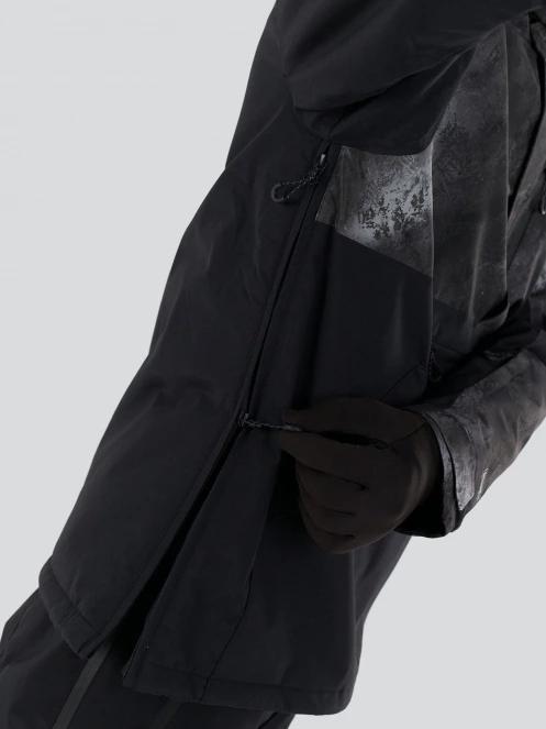 Fundango Tilbury ECO Logo Anorak for men in black 9
